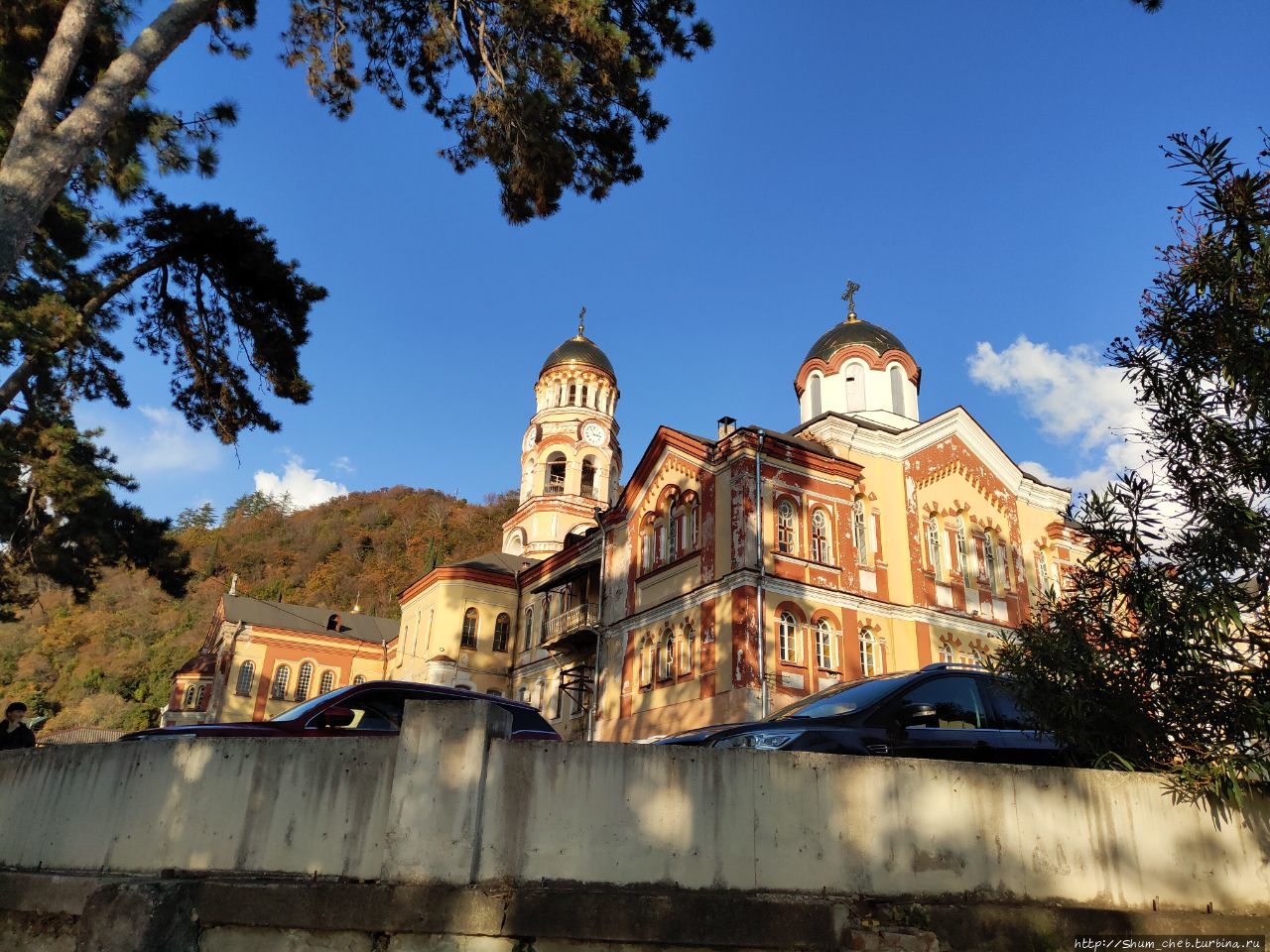 Две изюминки летнего курорта — зимой! Новый Афон, Абхазия