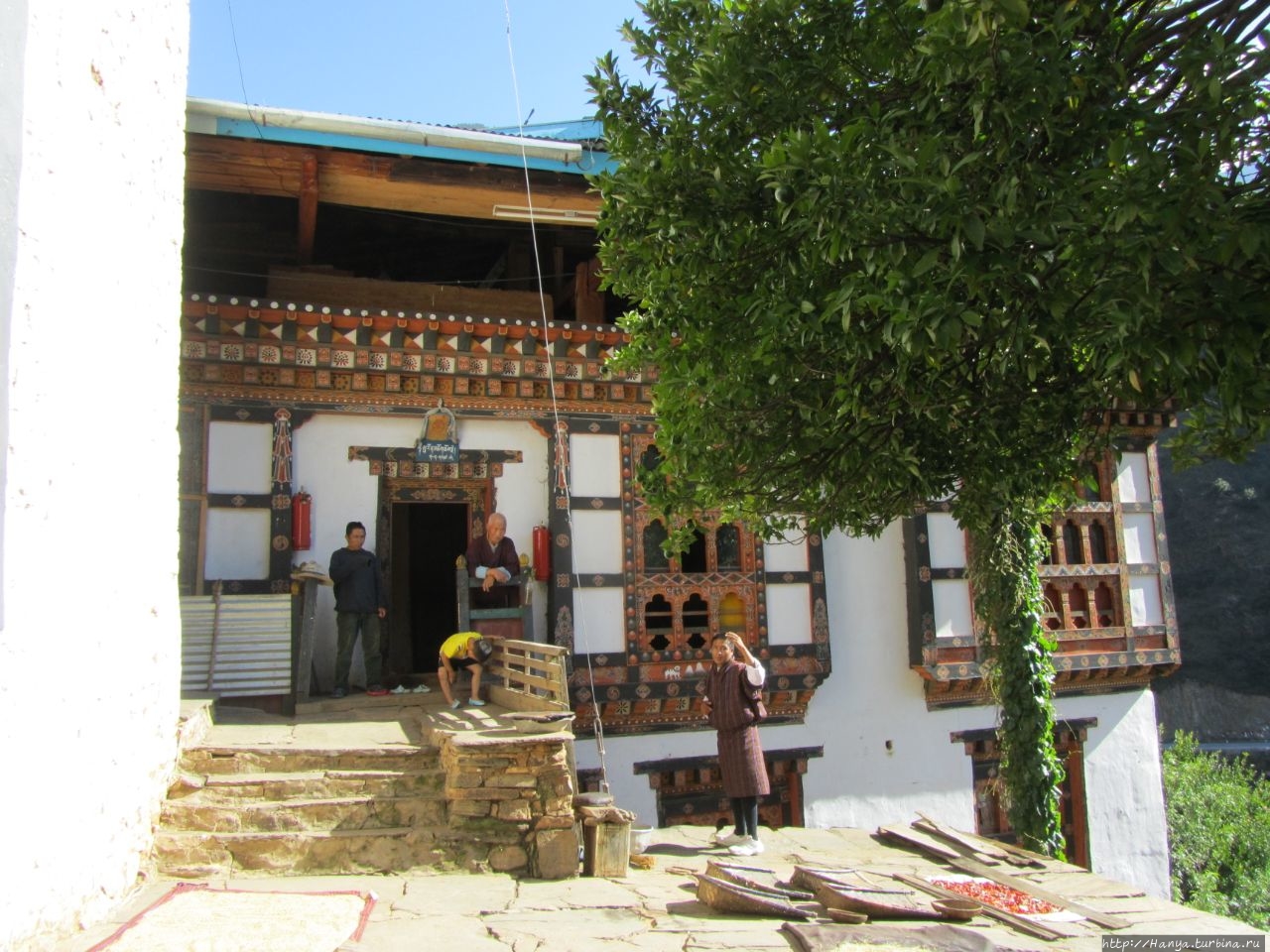 Храм Tamchhog Lhakhang Паро, Бутан