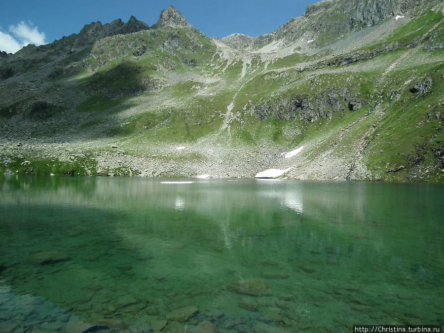 Трек к озеру Мадлейн Ишгль, Австрия