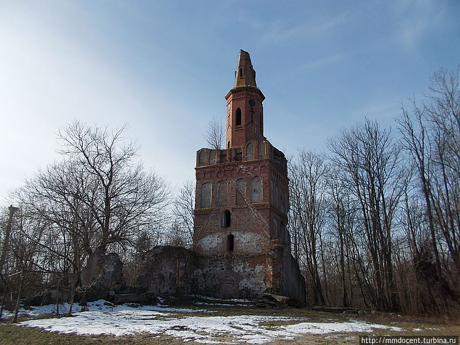 Руины кирхи 14 века Калининградская область, Россия