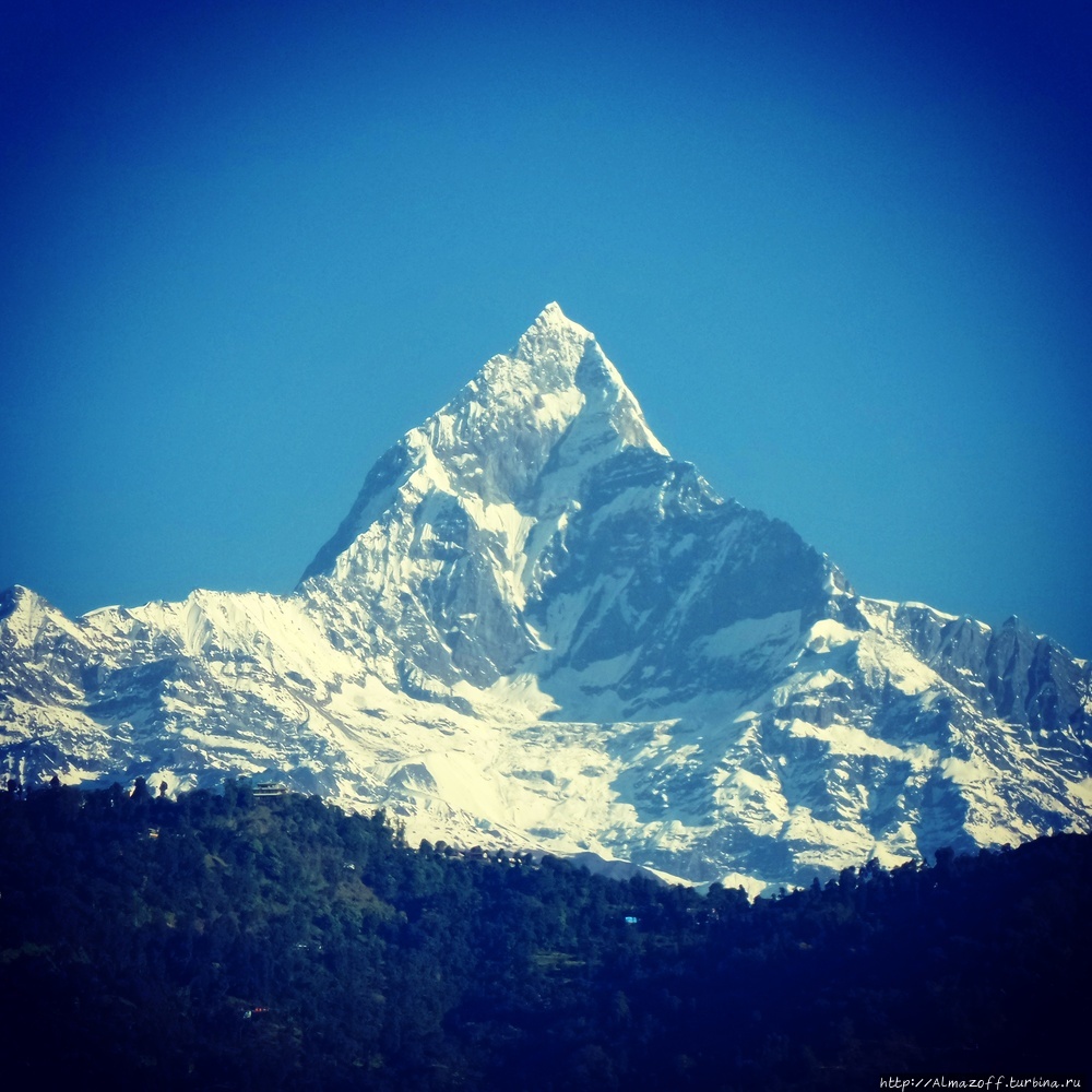 Обитель снегов. Гималаи. Аннапурна гора (8091м), Непал