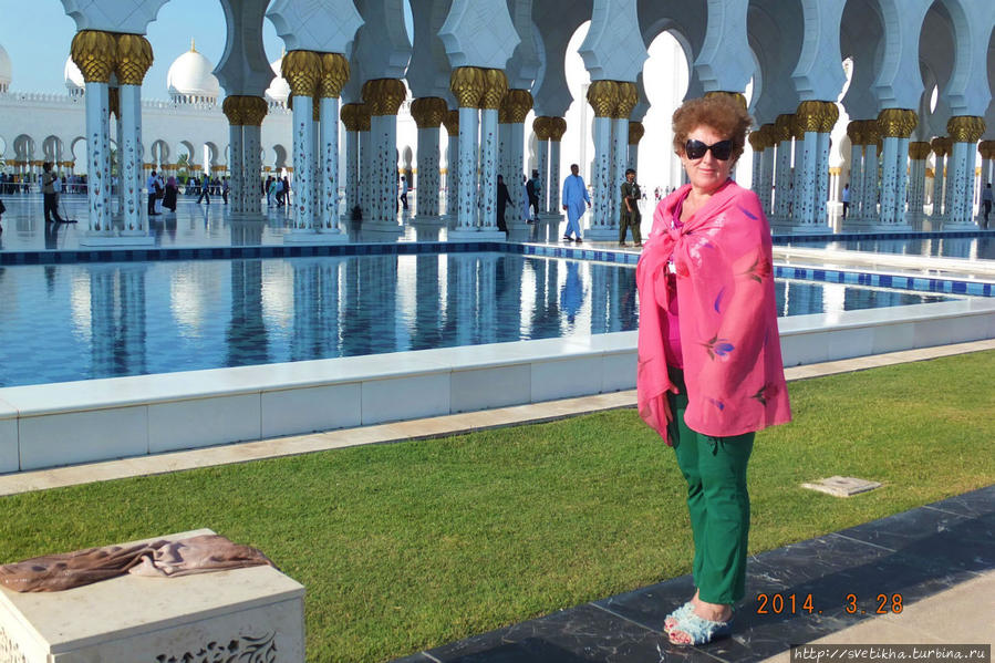 Грандиозная мечеть Шейх Заида Абу-Даби, ОАЭ