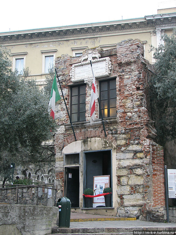 Дом Христофора Колумба Генуя, Италия