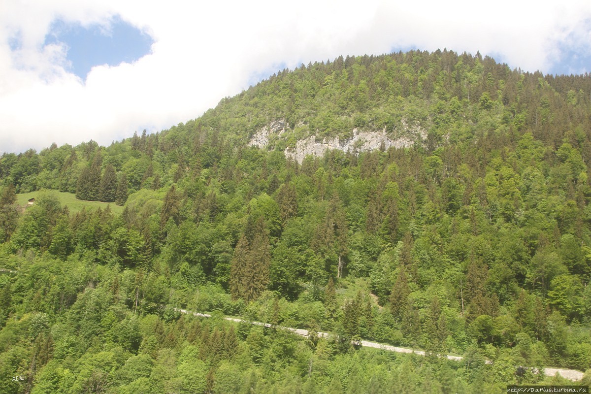 Женева — Ледник (Glacier) 3000, Альпы Женева, Швейцария