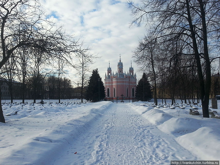 Чесменская церковь — небольшая, но приметная Санкт-Петербург, Россия