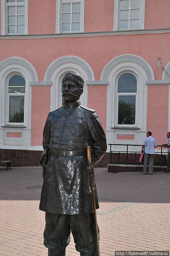 Большая Покровская — красивая пешеходная улица в центре. Нижний Новгород, Россия