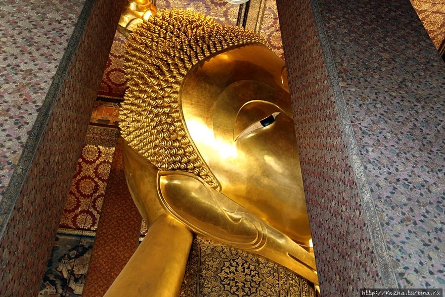 Храм лежачего Будды. Первая часть Бангкок, Таиланд