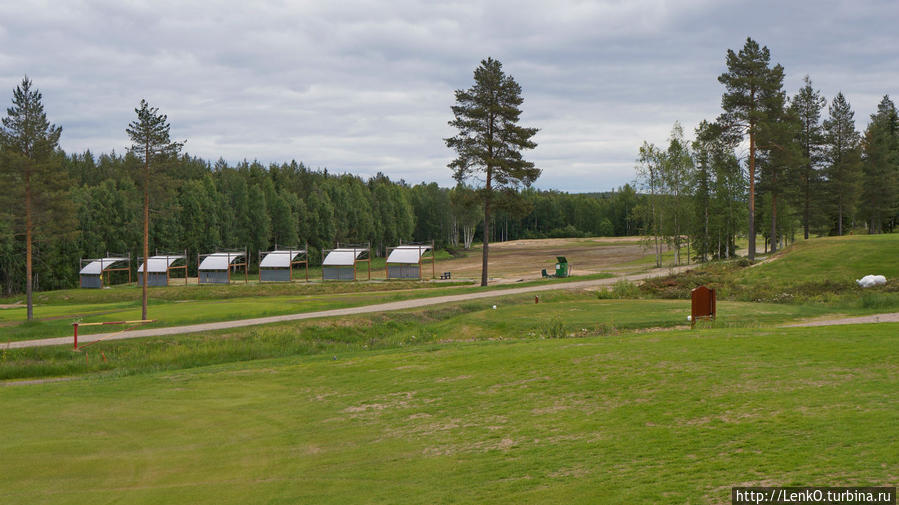 Arctic golf Рованиеми, Финляндия