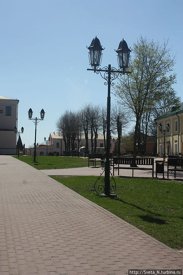 Двор этого же университета Полоцк, Беларусь