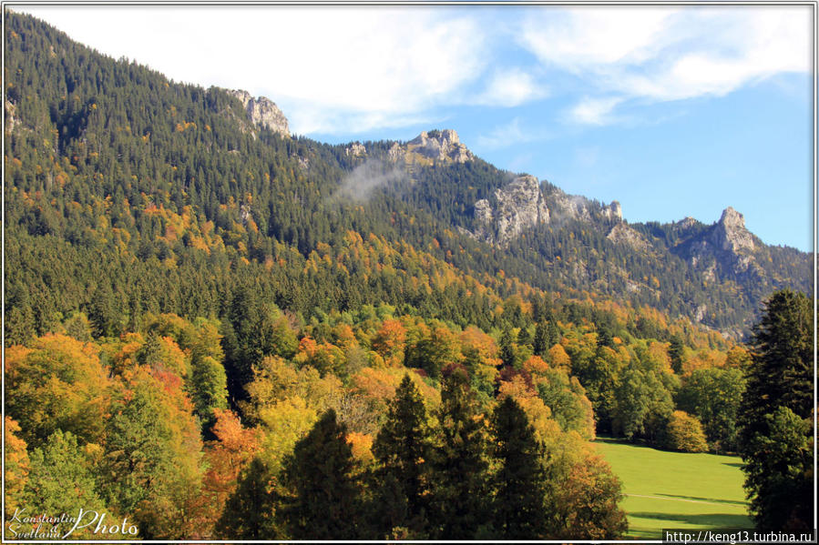 Место уединения среди альпийских гор – замок Линдерхоф Этталь, Германия