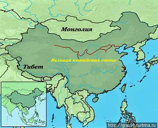 Карта из Интернета