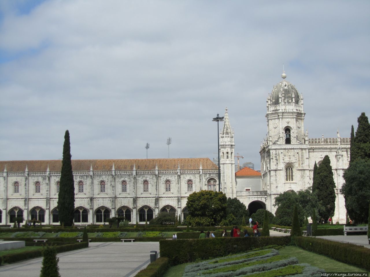 Сад на площади Империи Лиссабон, Португалия