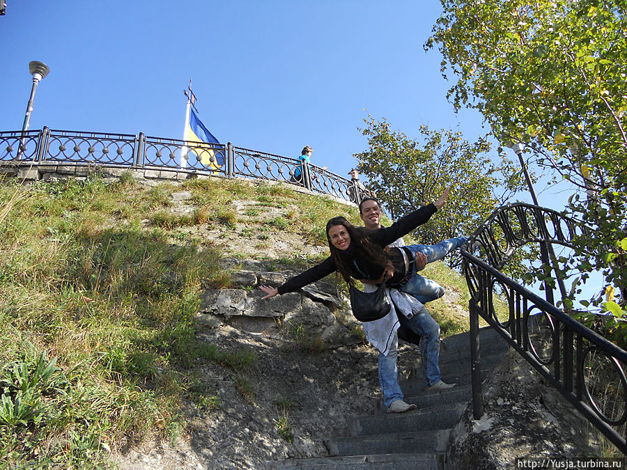 Полет с Замковой горы