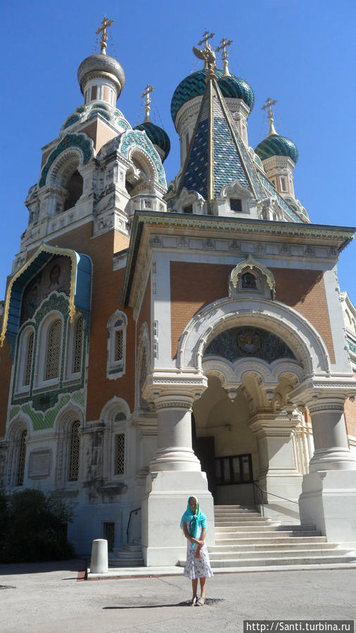 Собор святителя Николая Чудотворца / La Cathédrale orthodoxe russe Saint-Nicolas