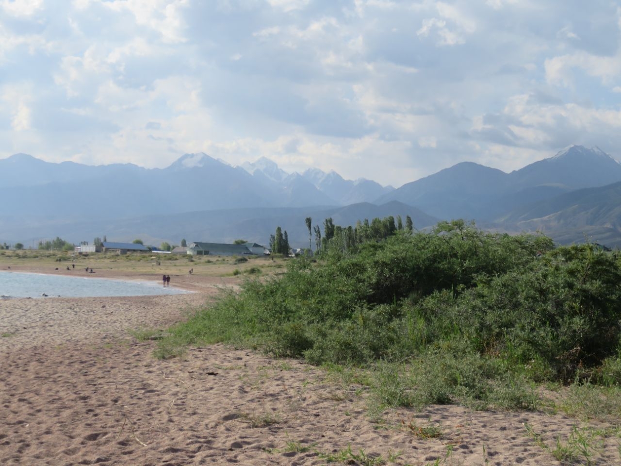 Пляж Иссык-Куля Тосор, Киргизия