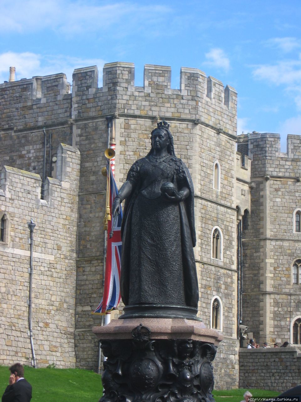 Памятник Королеве Виктории в Виндзоре Виндзор, Великобритания