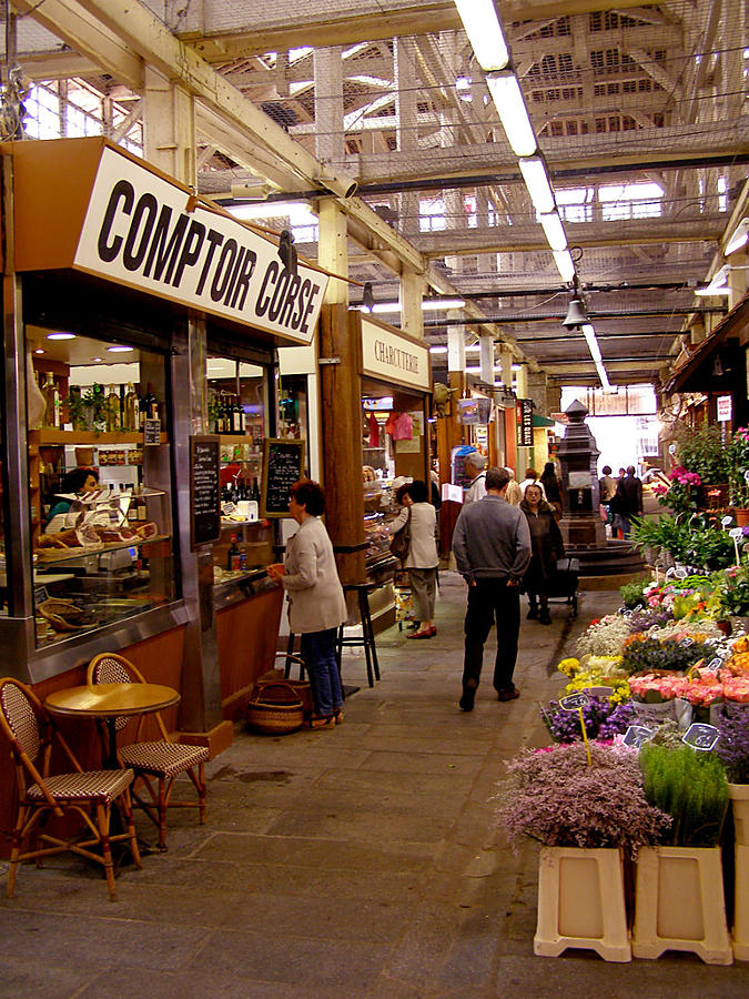 Рынок Алигр Париж, Франция