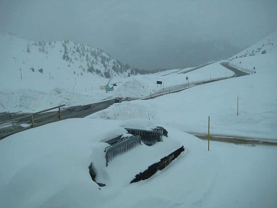 Что можно увидеть с вершины в тумане Канацеи, Италия