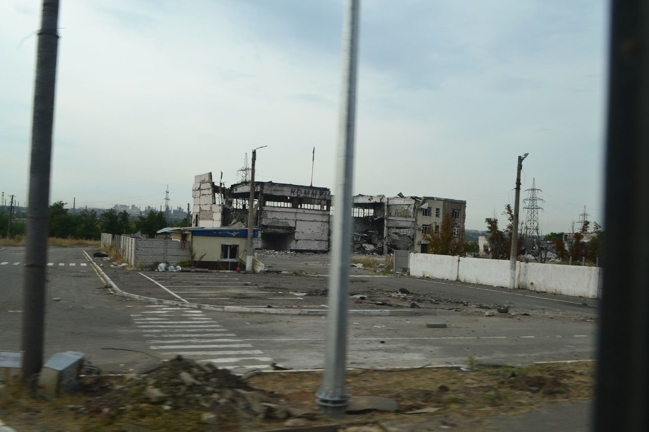Завод Азовсталь Мариуполь, Украина