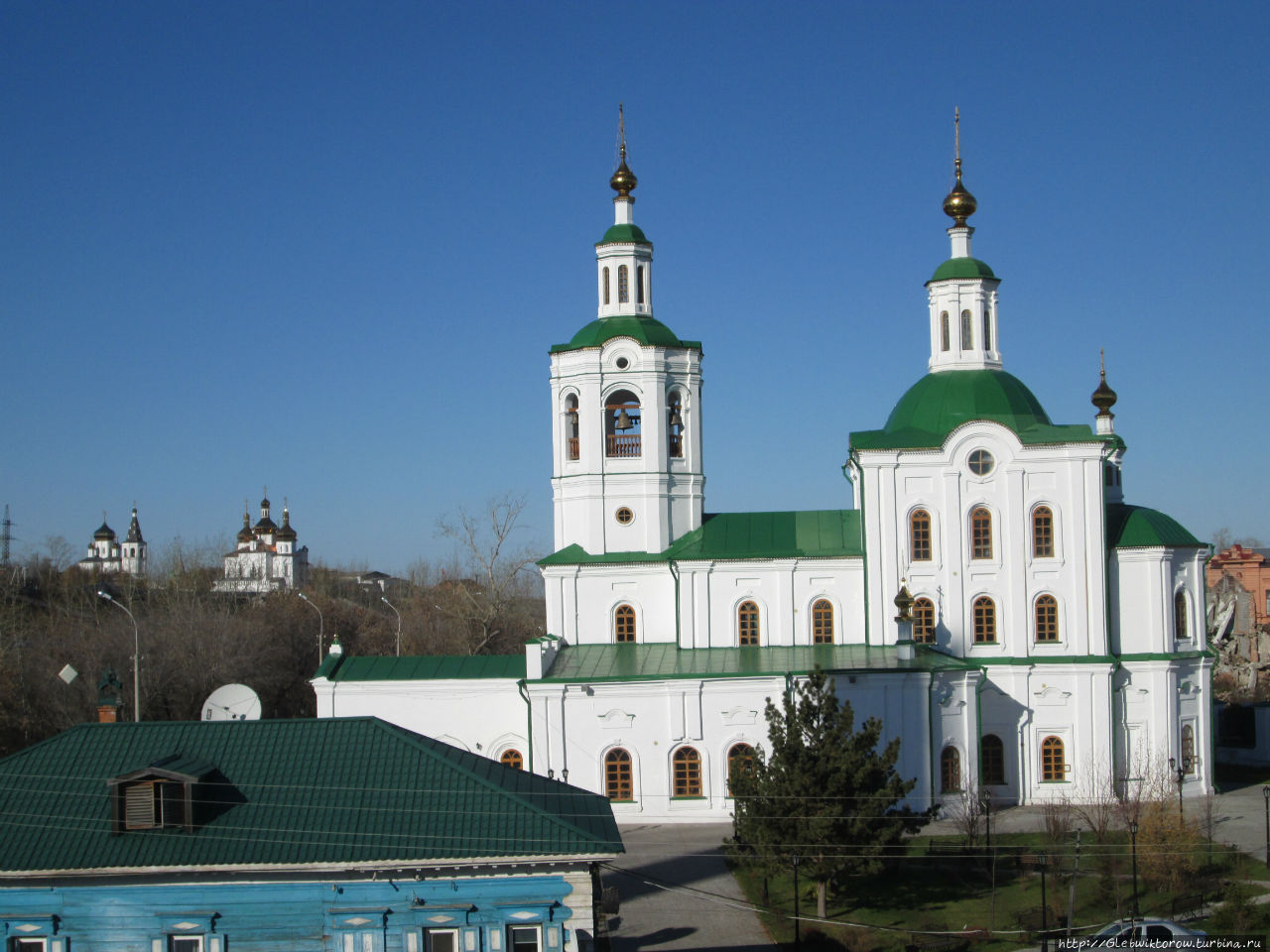 Вознесенско-Георгиевский храм Тюмень, Россия