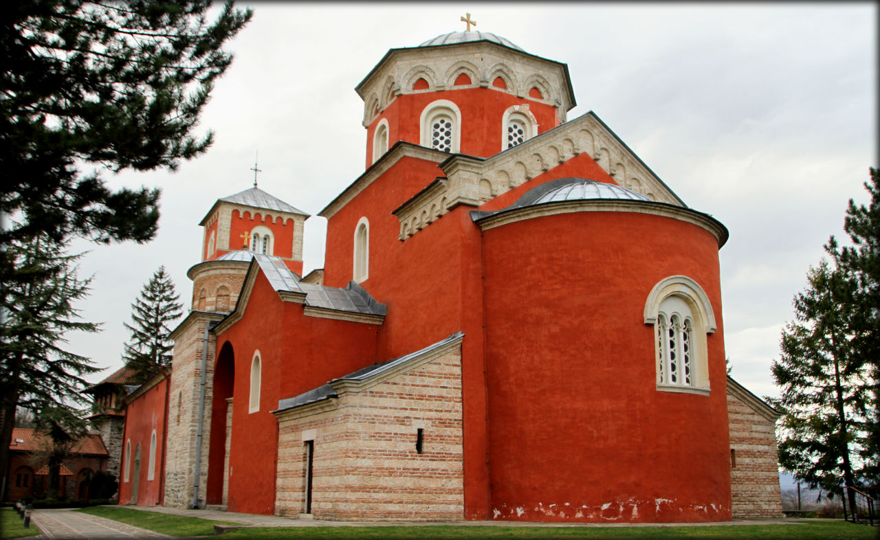 Православный монастырь Жича Кралево, Сербия