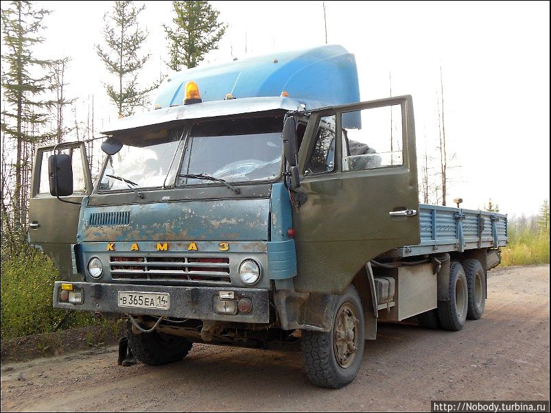 Камаз — последняя наша БАМовская машина... Амурская область, Россия