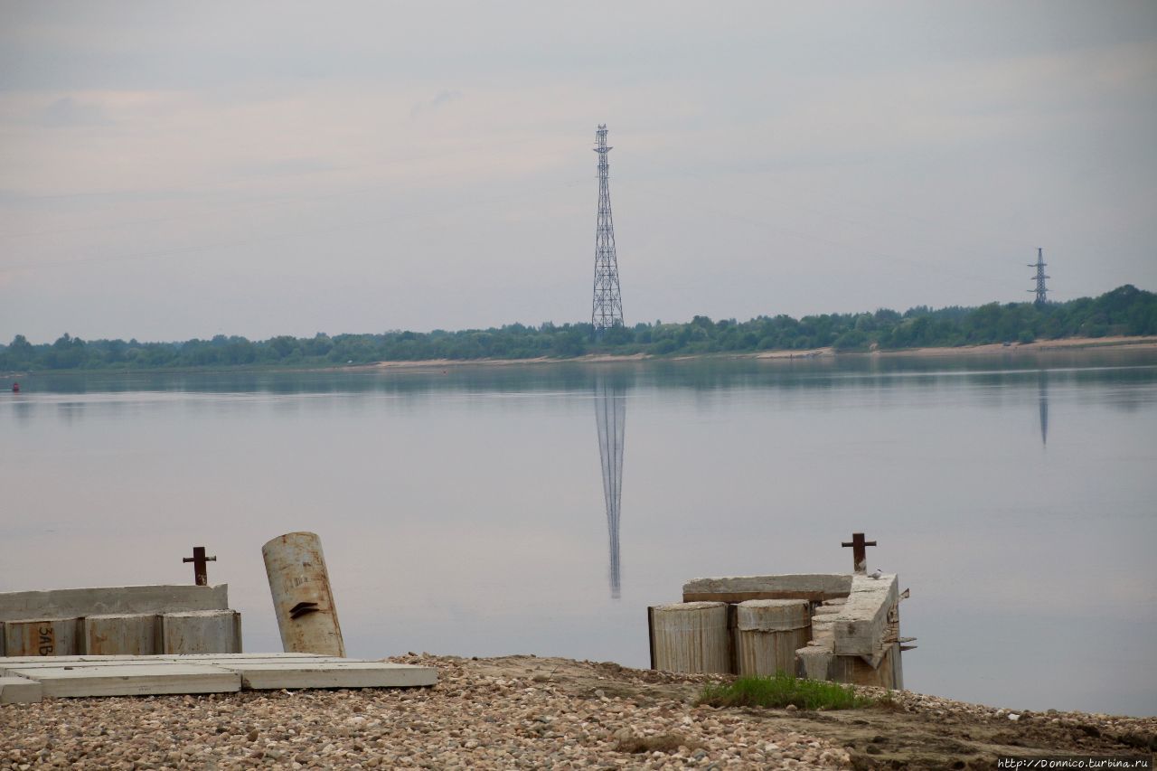 Набережная Волги Городец, Россия