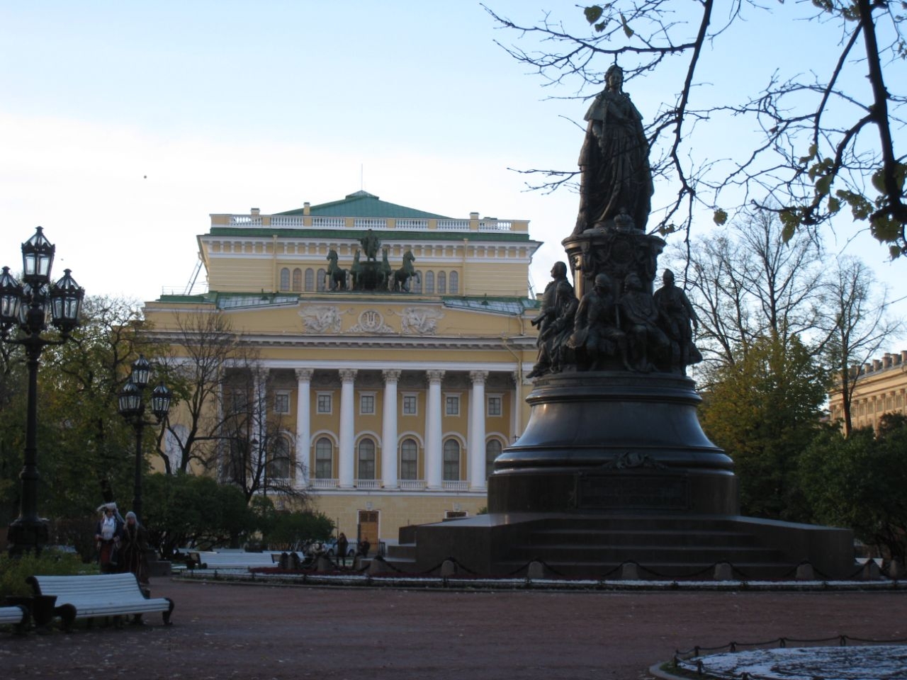 Площадь Островского (Екатерининский сад) Санкт-Петербург, Россия
