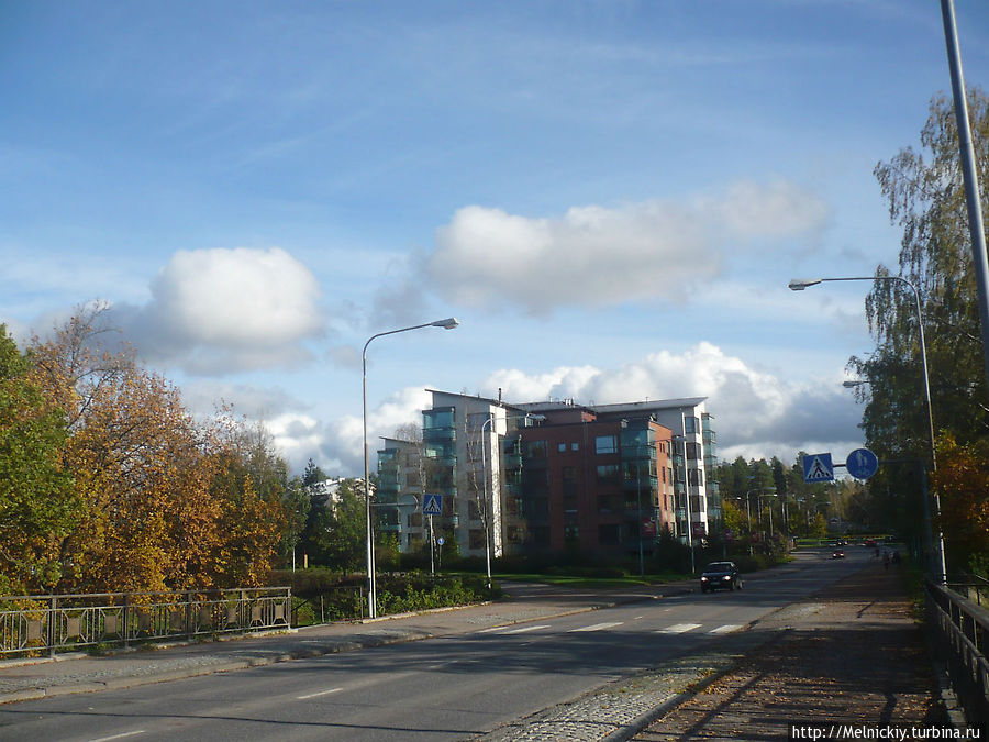 Прогулка по центру города Иматра, Финляндия