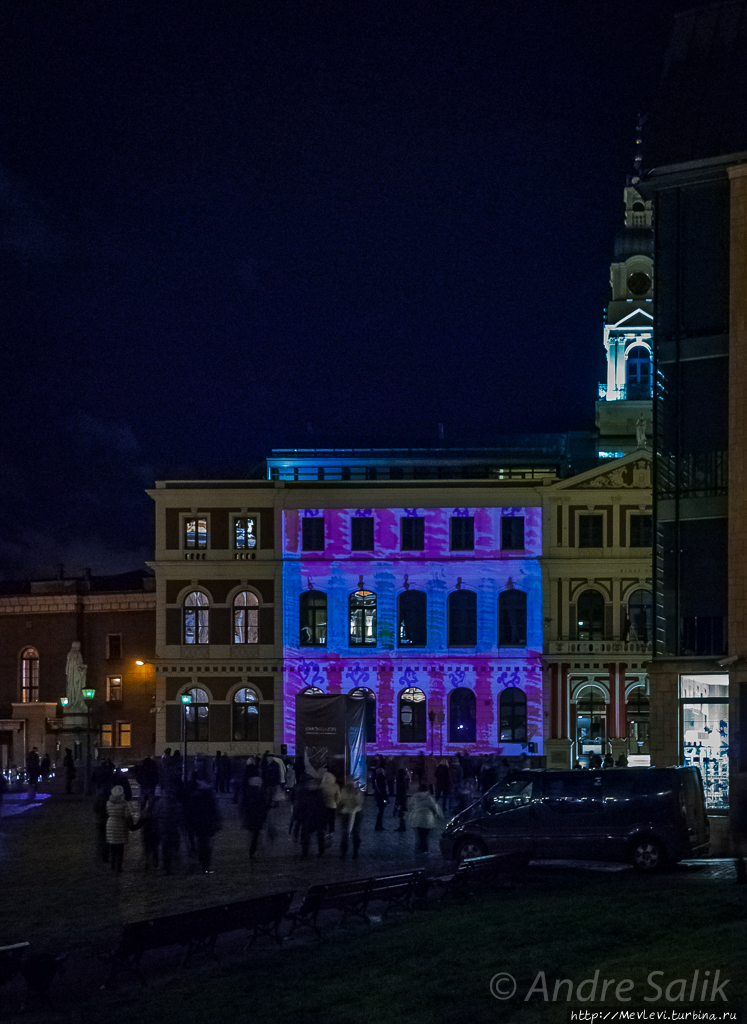 Staro Riga 2015 Фестиваль света Рига сияет Рига, Латвия