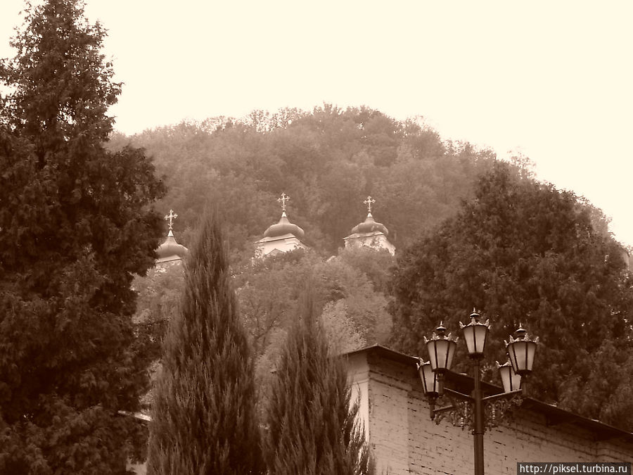 Святогорский микс в сепии Славянск, Украина