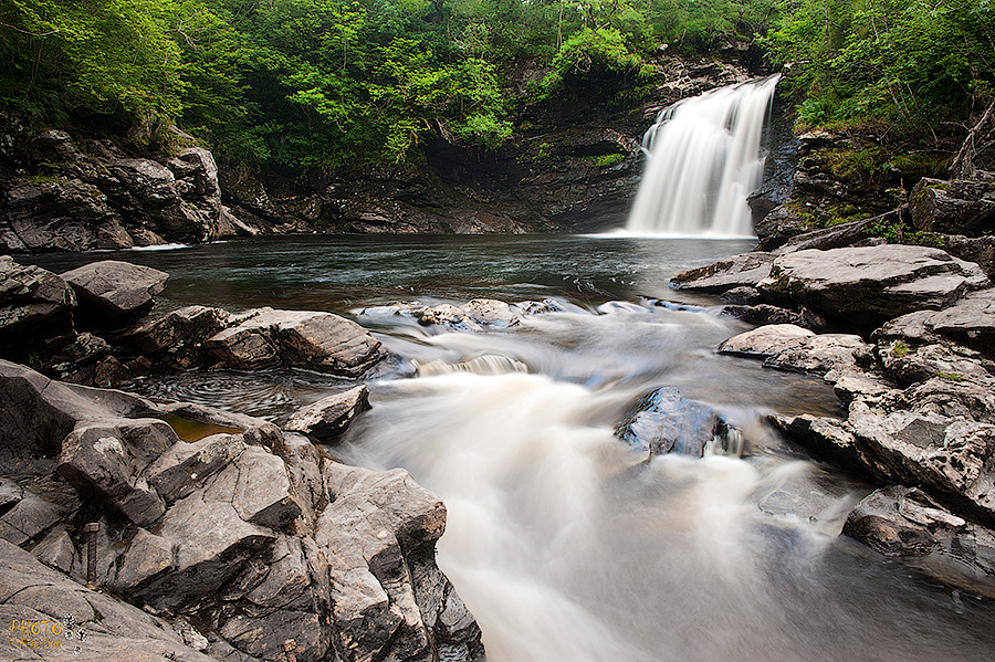 Водопад Фалох Шотландия, Великобритания