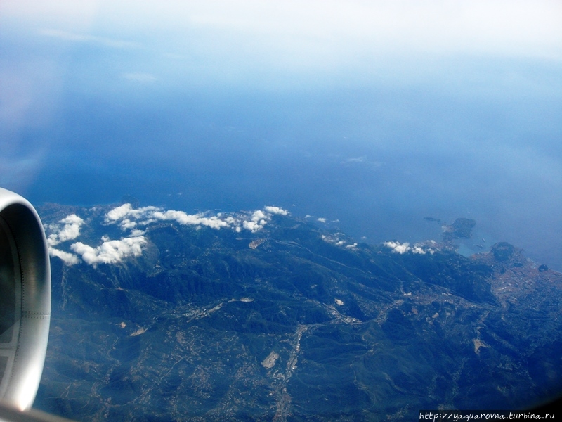 Майорка: вид сверху. Остров Майорка, Испания