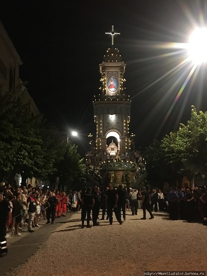 Католический праздник Festa Maggiore di Terlizzi Терлицци, Италия