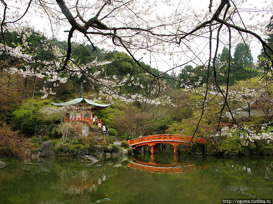один из элементов сада Киото, Япония