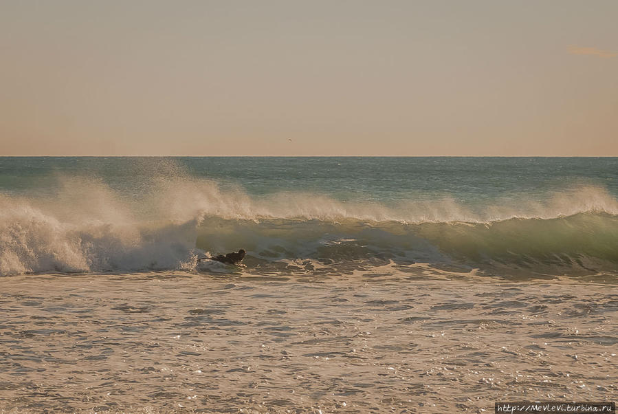 Шторм на Средиземном Ситжес, Испания