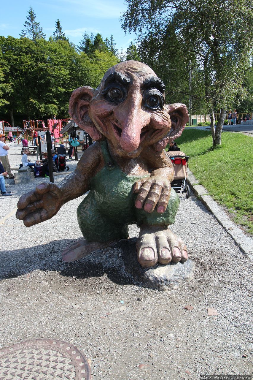 Смотровая площадка Флюен Берген, Норвегия