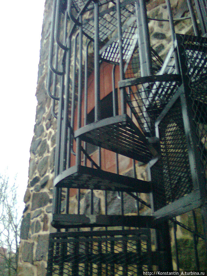 лестница у крепости