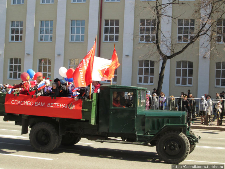 Прогулка по Тюмени в День Победы Тюмень, Россия