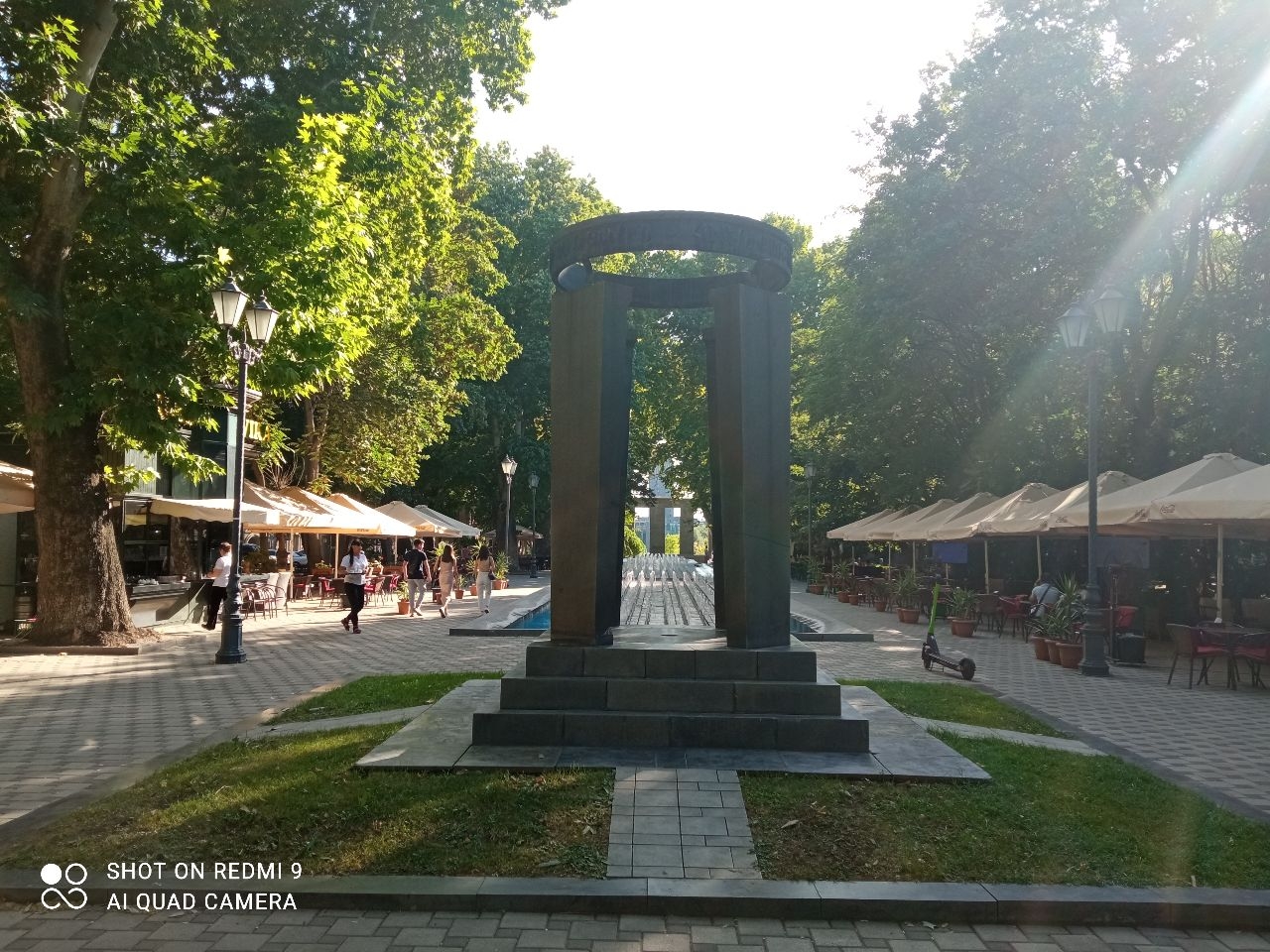 Два парка, посвященные юбилею города