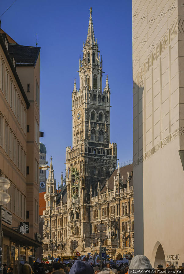 Церковь Святого Духа. Heiliggeistkirche Мюнхен, Германия