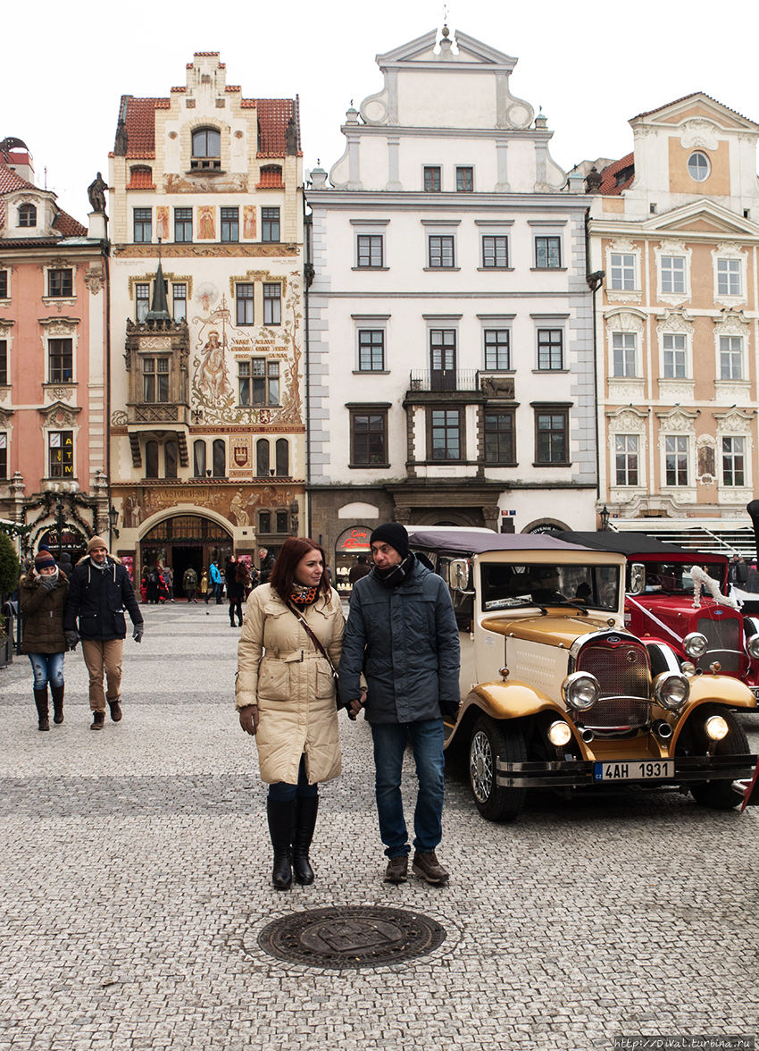 Прогулка по Старой Праге (ч.1):  Староместская площадь Прага, Чехия