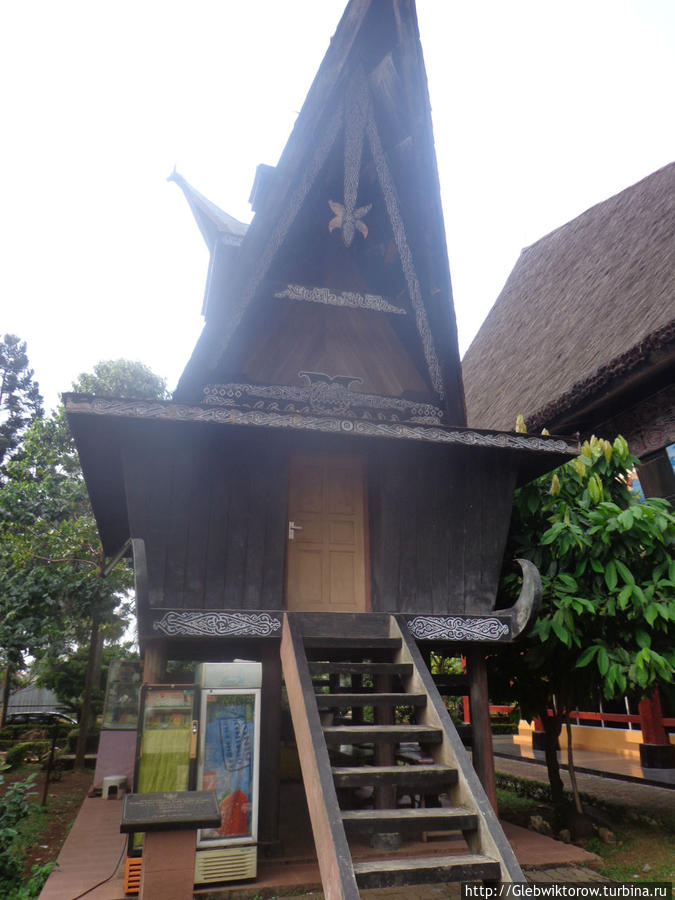 Дома батаков в музее 