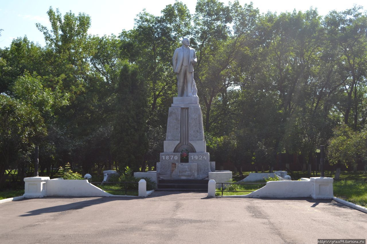 Памятник В.И.Ленину Балашов, Россия