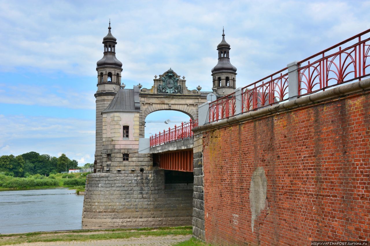 Мост королевы Луизы Советск, Россия