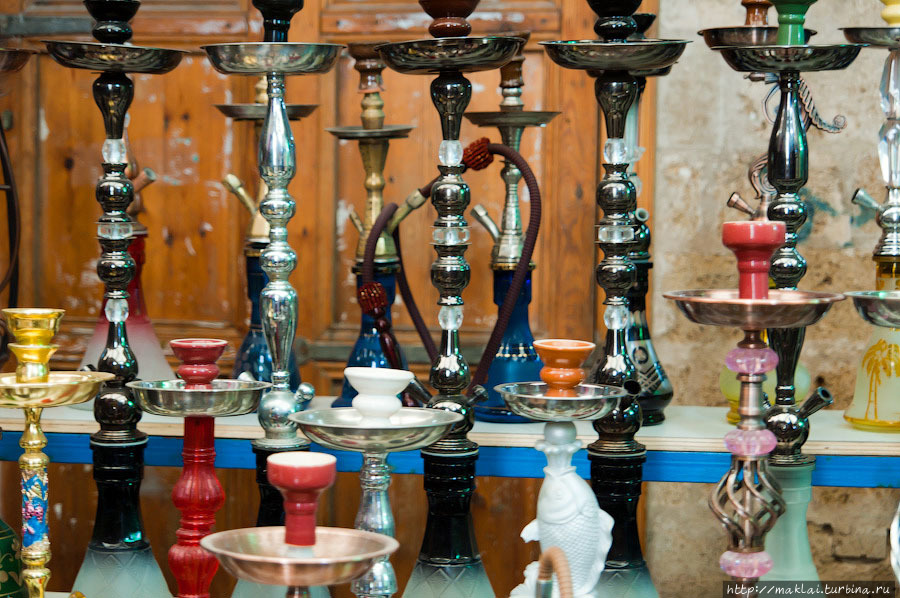 Кальяны. Попадался даже э