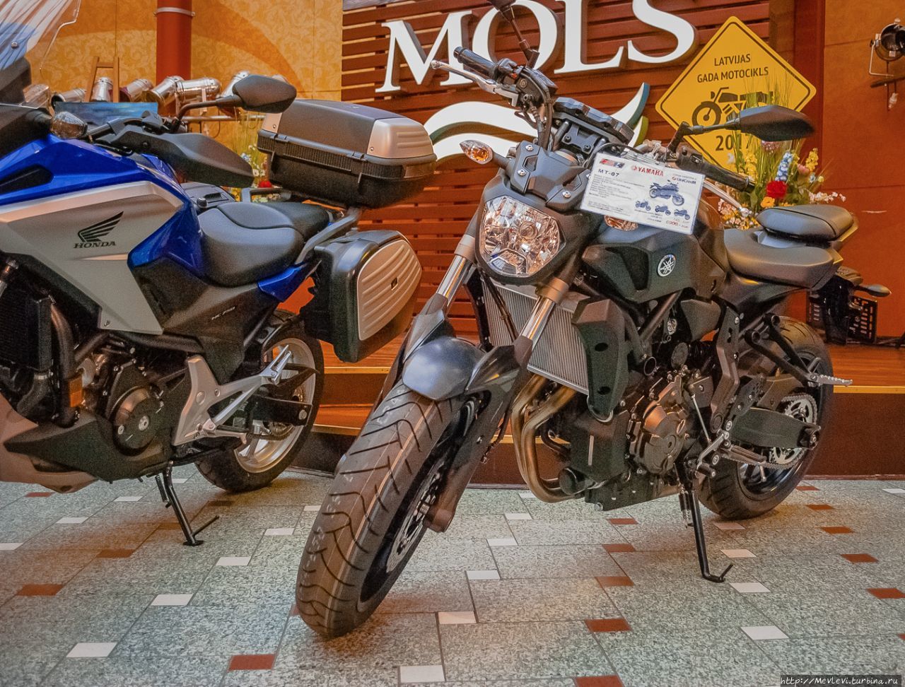 Выставка “Мотоцикл года в Латвии 2017” Рига, Латвия