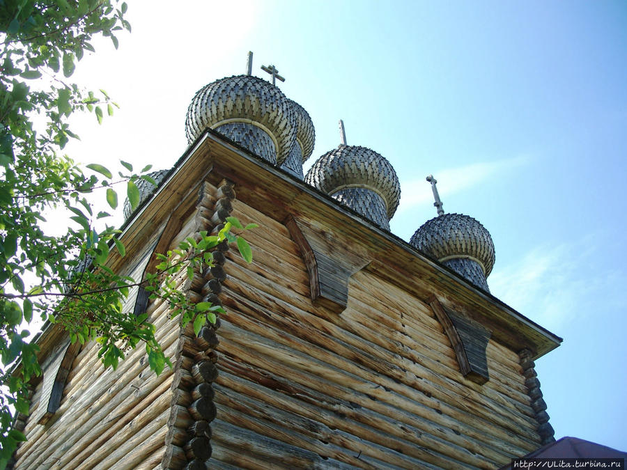 Заостровье Архангельск деревянный храм