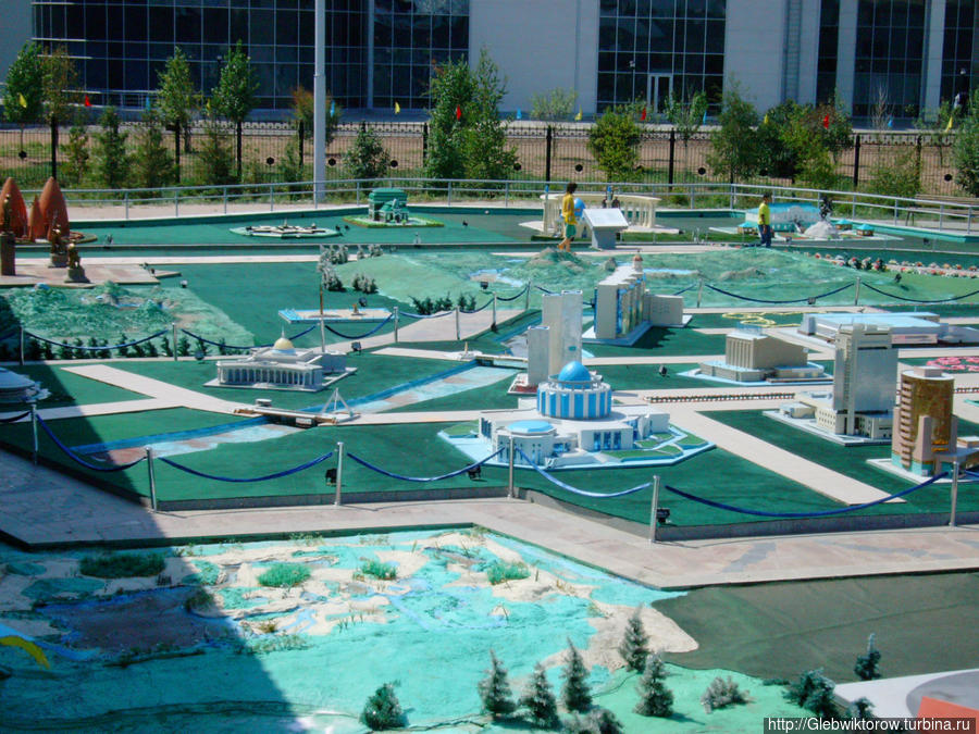 Музей Карта Казахстана Атамекен Астана, Казахстан