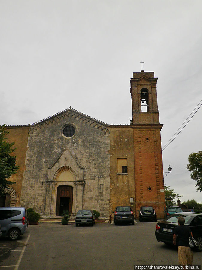 Церковь Санта Мария деи Серви Монтепульчано, Италия